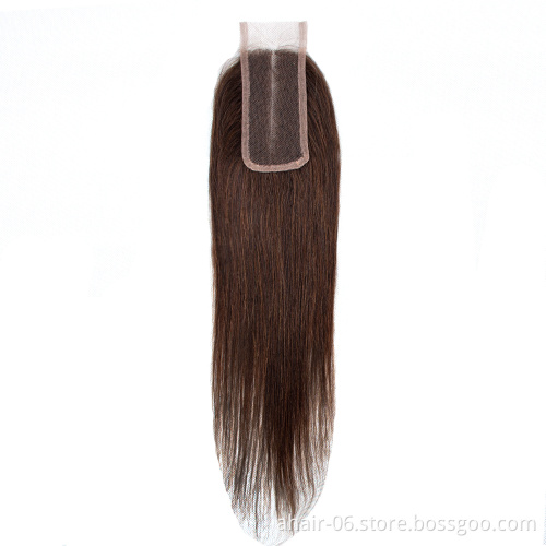 10A 2# And 4# Brown Straight/Body Wave 2*4 Lace Closure In Stock ,10-20 Inch,100% Human Hair,Cheap And Very Hot Sell